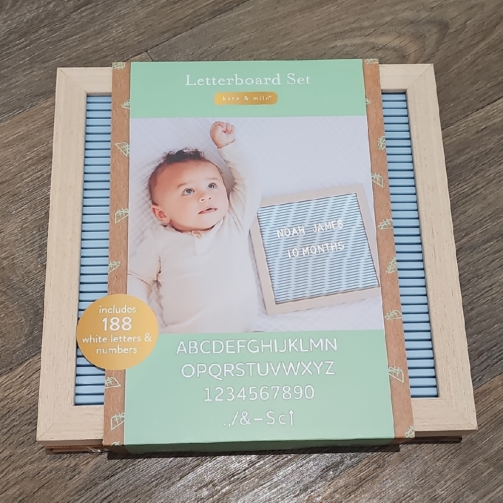 Kate & Milo Letterboard Set